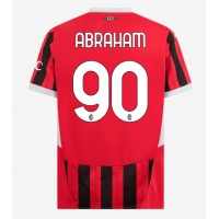 Moški Nogometni dresi AC Milan Tammy Abraham #90 Domači 2024-25 Kratek Rokav